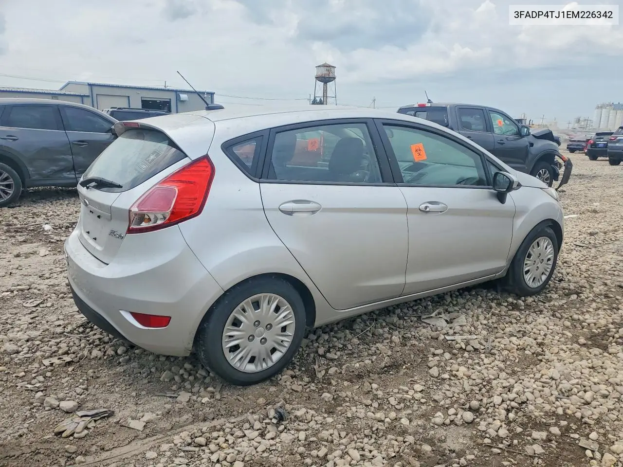 2014 Ford Fiesta S VIN: 3FADP4TJ1EM226342 Lot: 60414386