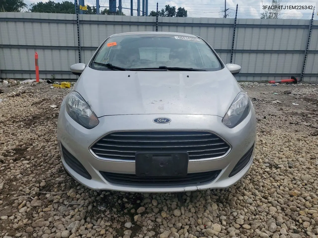 2014 Ford Fiesta S VIN: 3FADP4TJ1EM226342 Lot: 60414386