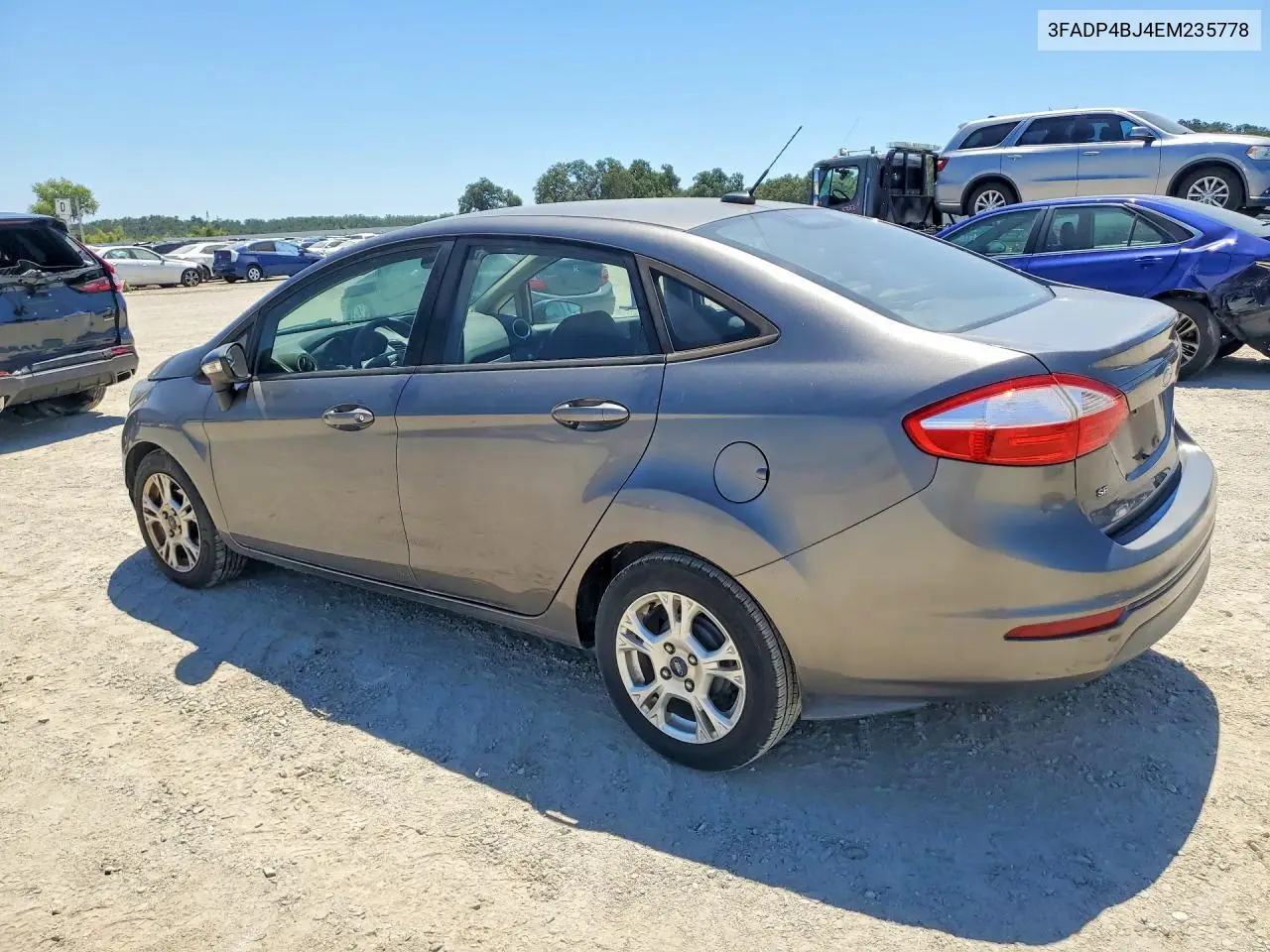 2014 Ford Fiesta Se VIN: 3FADP4BJ4EM235778 Lot: 60780166