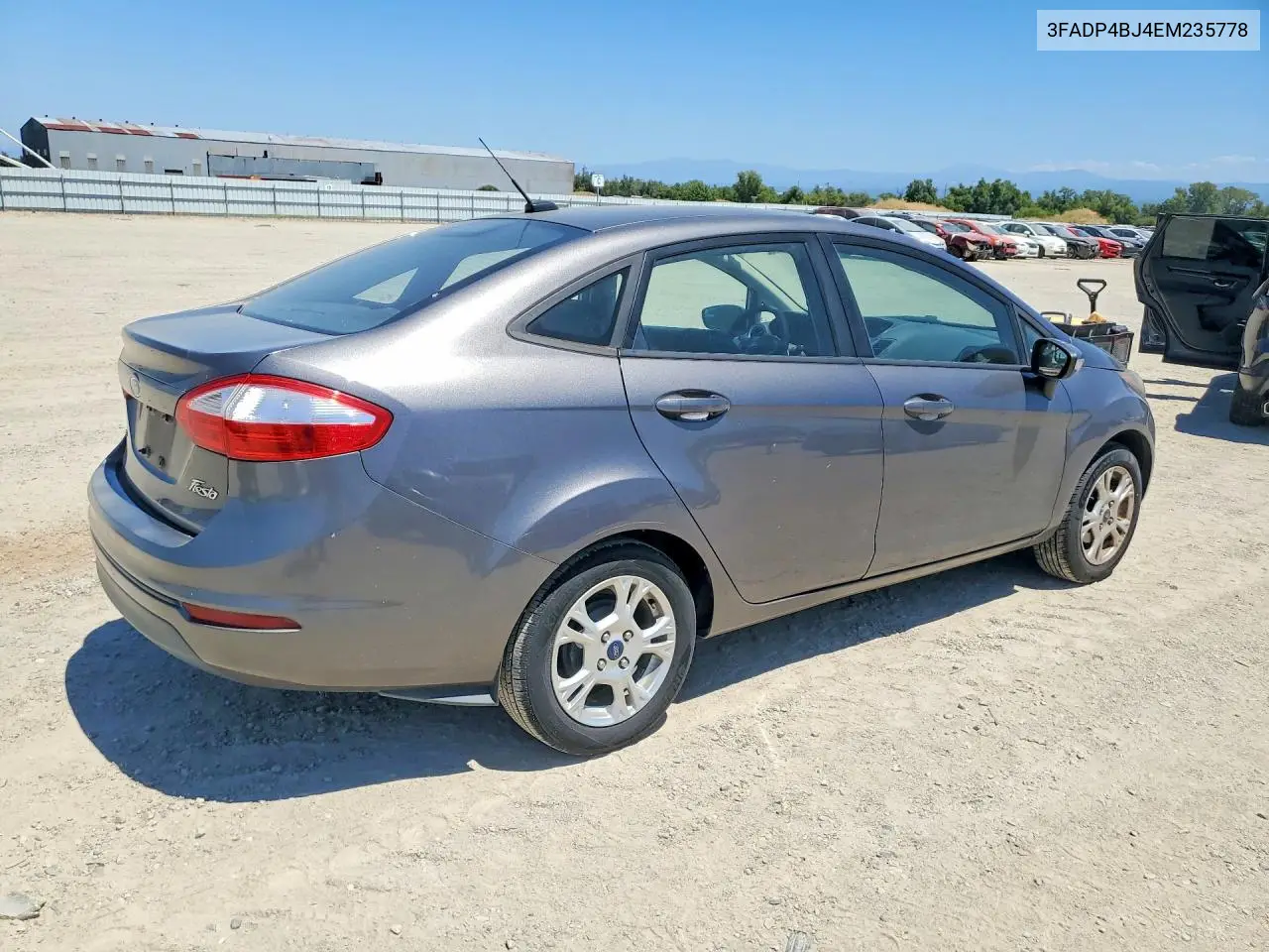 2014 Ford Fiesta Se VIN: 3FADP4BJ4EM235778 Lot: 60780166