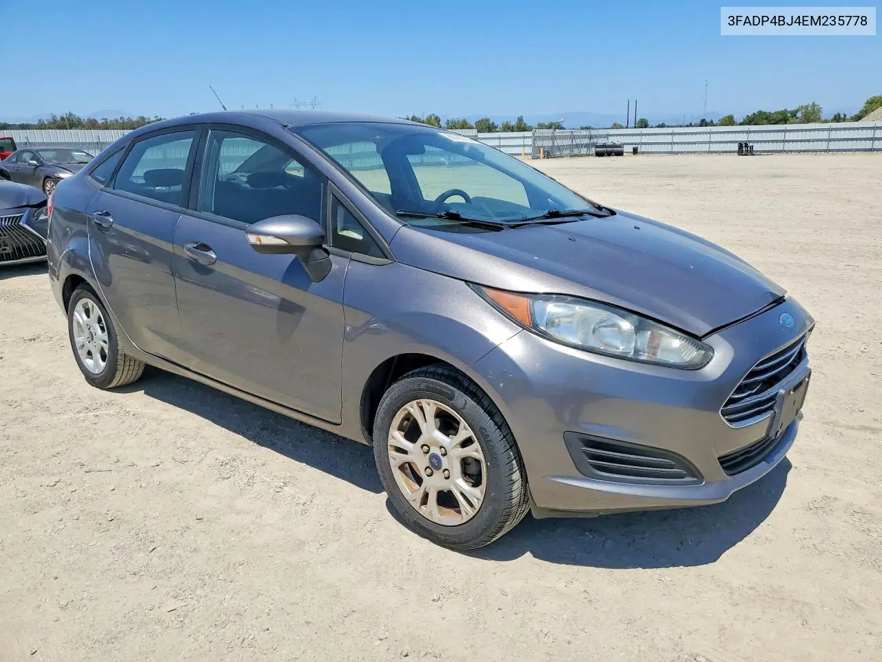 2014 Ford Fiesta Se VIN: 3FADP4BJ4EM235778 Lot: 60780166