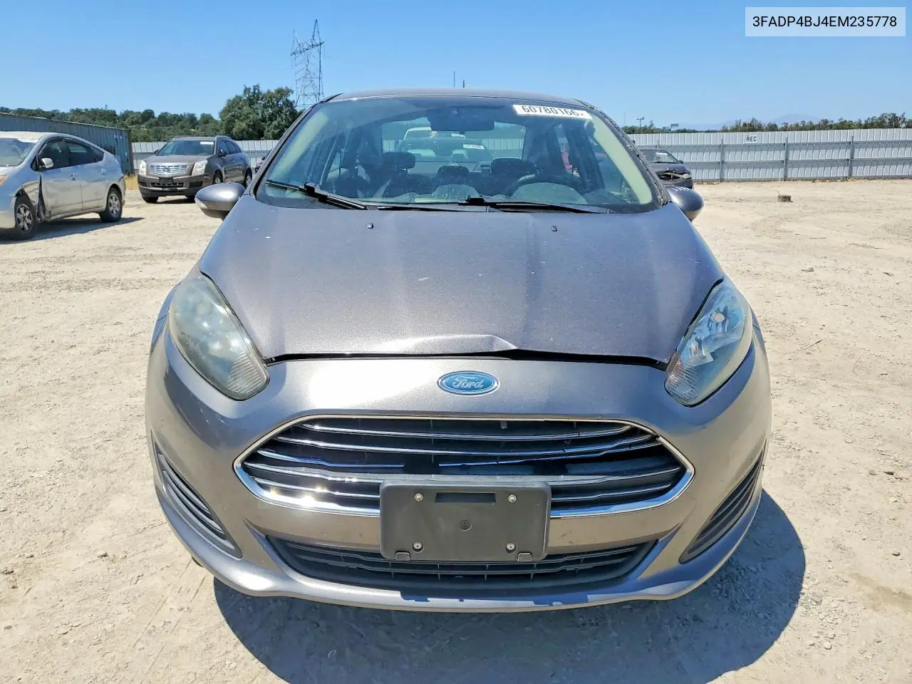 2014 Ford Fiesta Se VIN: 3FADP4BJ4EM235778 Lot: 60780166