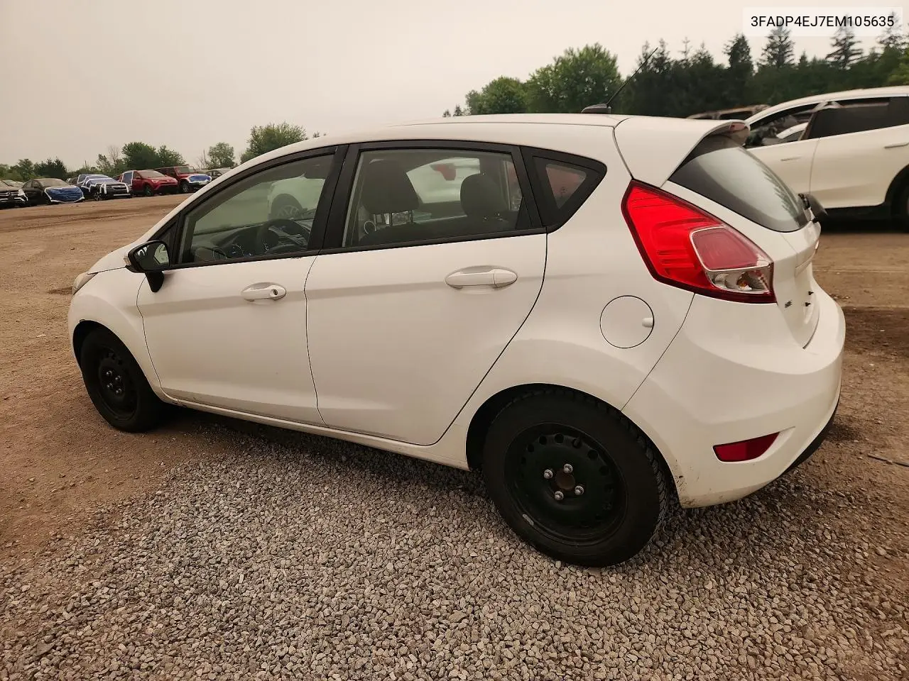 2014 Ford Fiesta Se VIN: 3FADP4EJ7EM105635 Lot: 60856256