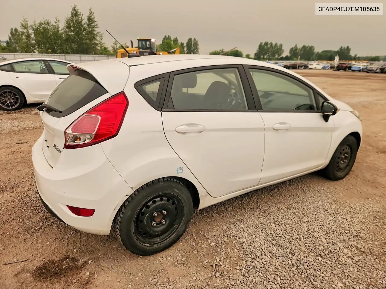 2014 Ford Fiesta Se VIN: 3FADP4EJ7EM105635 Lot: 60856256
