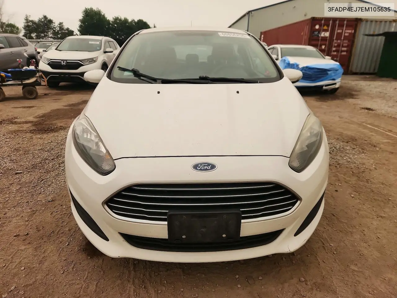 2014 Ford Fiesta Se VIN: 3FADP4EJ7EM105635 Lot: 60856256