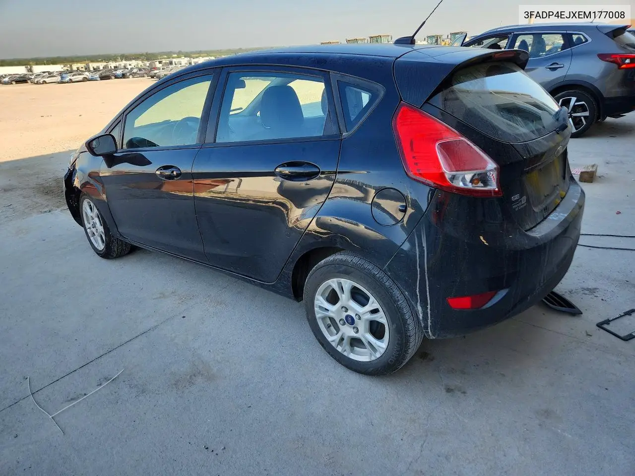 2014 Ford Fiesta Se VIN: 3FADP4EJXEM177008 Lot: 61174446
