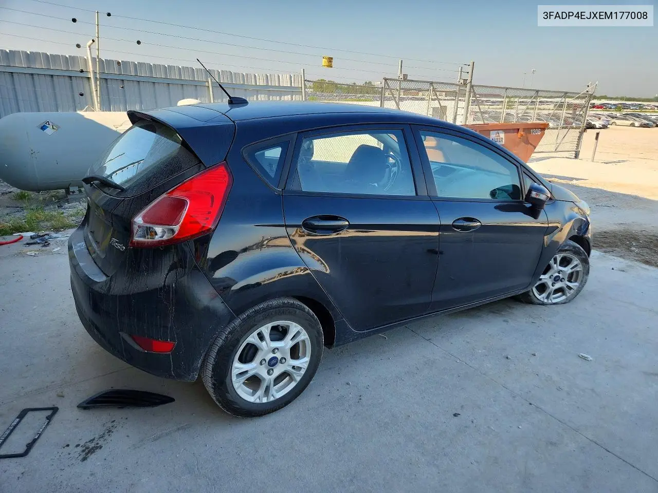 2014 Ford Fiesta Se VIN: 3FADP4EJXEM177008 Lot: 61174446