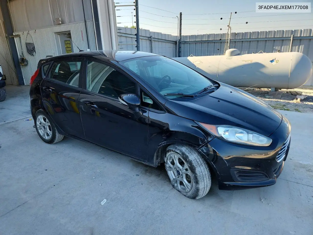 2014 Ford Fiesta Se VIN: 3FADP4EJXEM177008 Lot: 61174446