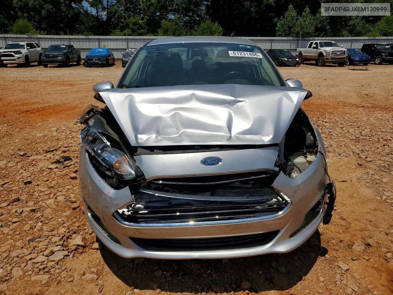 2014 Ford Fiesta Se VIN: 3FADP4BJXEM130999 Lot: 61231406