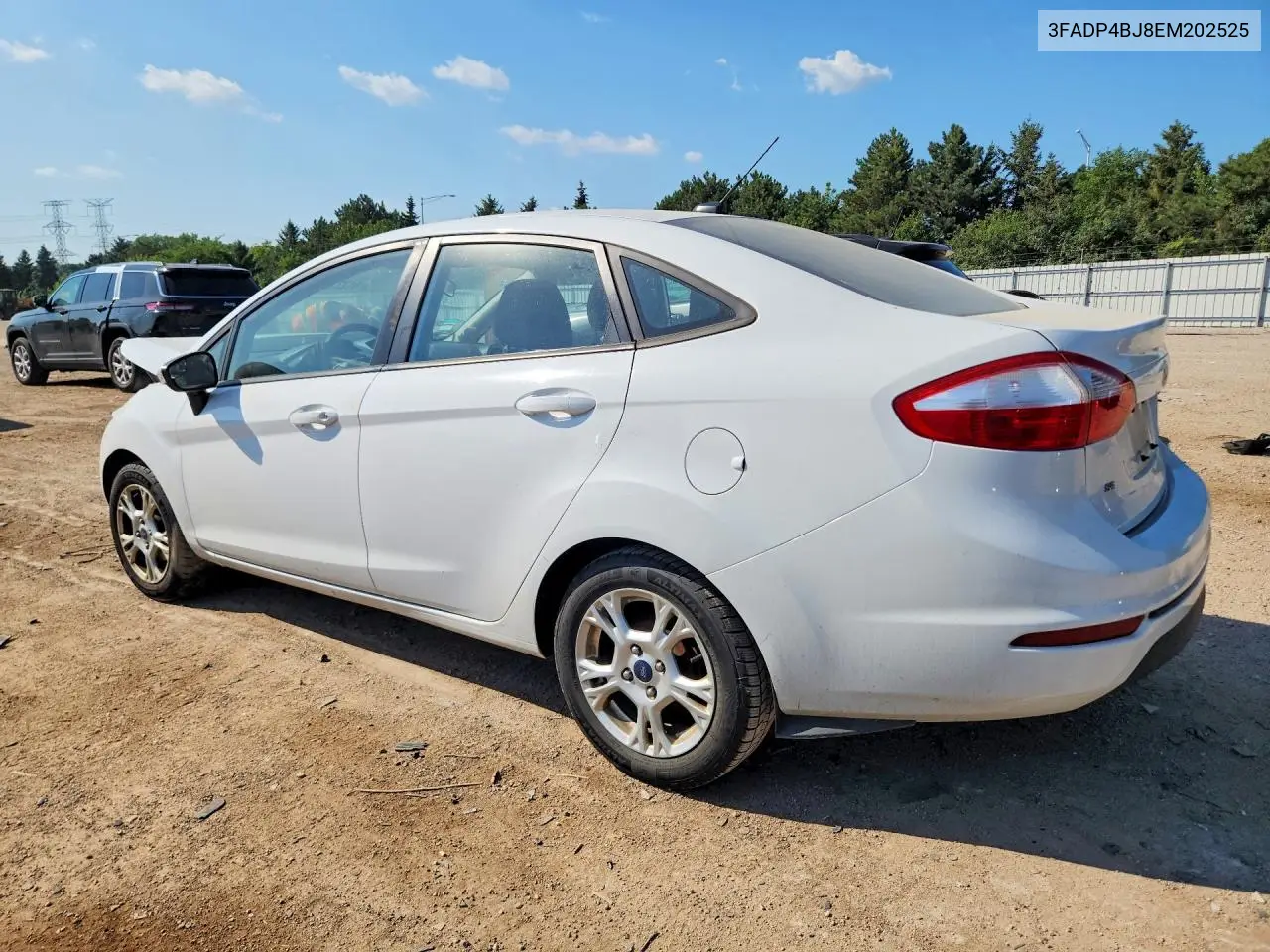 2014 Ford Fiesta Se VIN: 3FADP4BJ8EM202525 Lot: 61233096