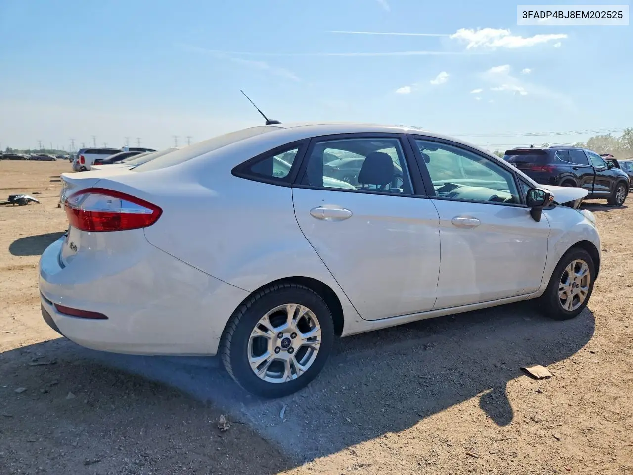 2014 Ford Fiesta Se VIN: 3FADP4BJ8EM202525 Lot: 61233096