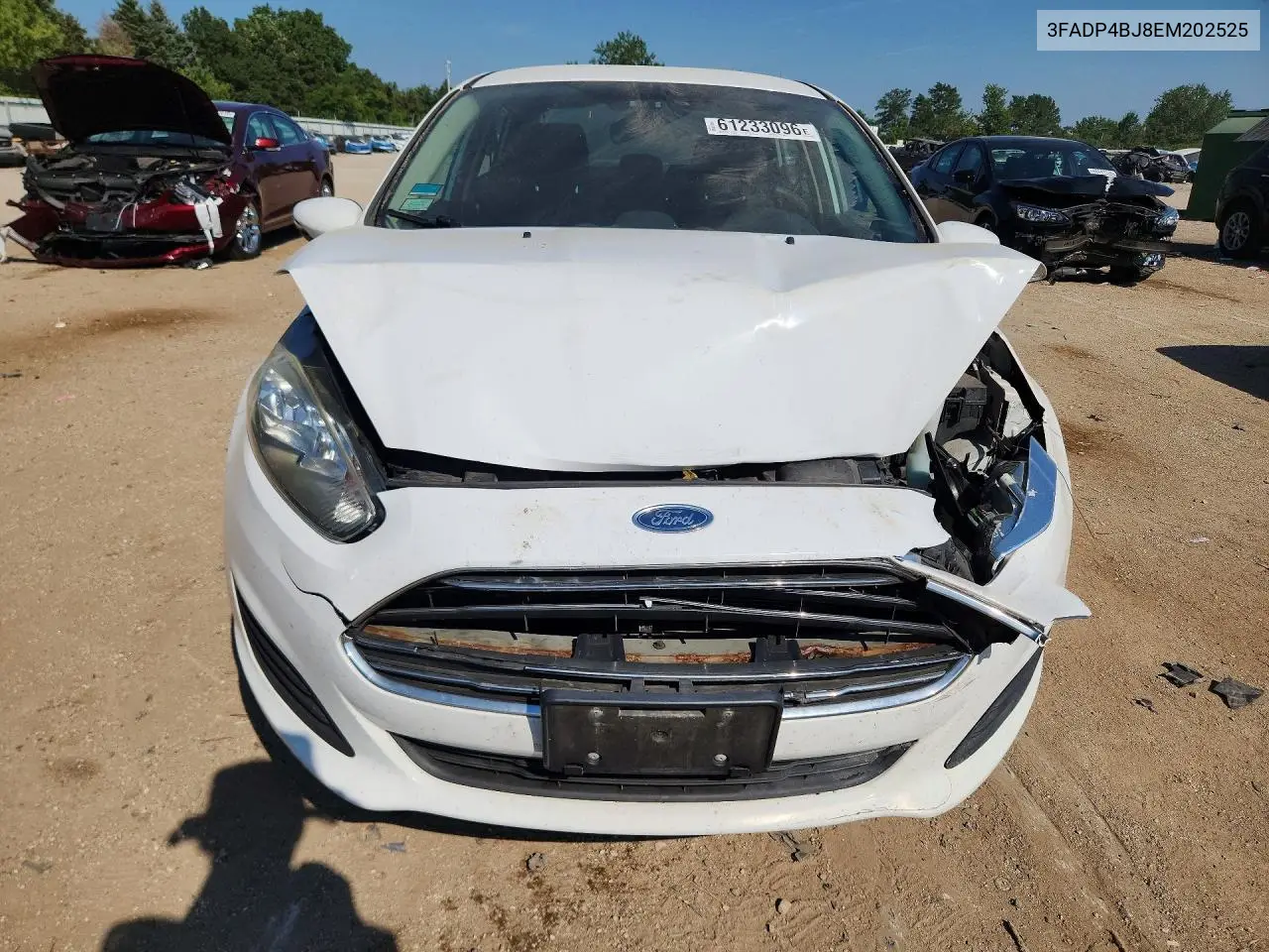 2014 Ford Fiesta Se VIN: 3FADP4BJ8EM202525 Lot: 61233096
