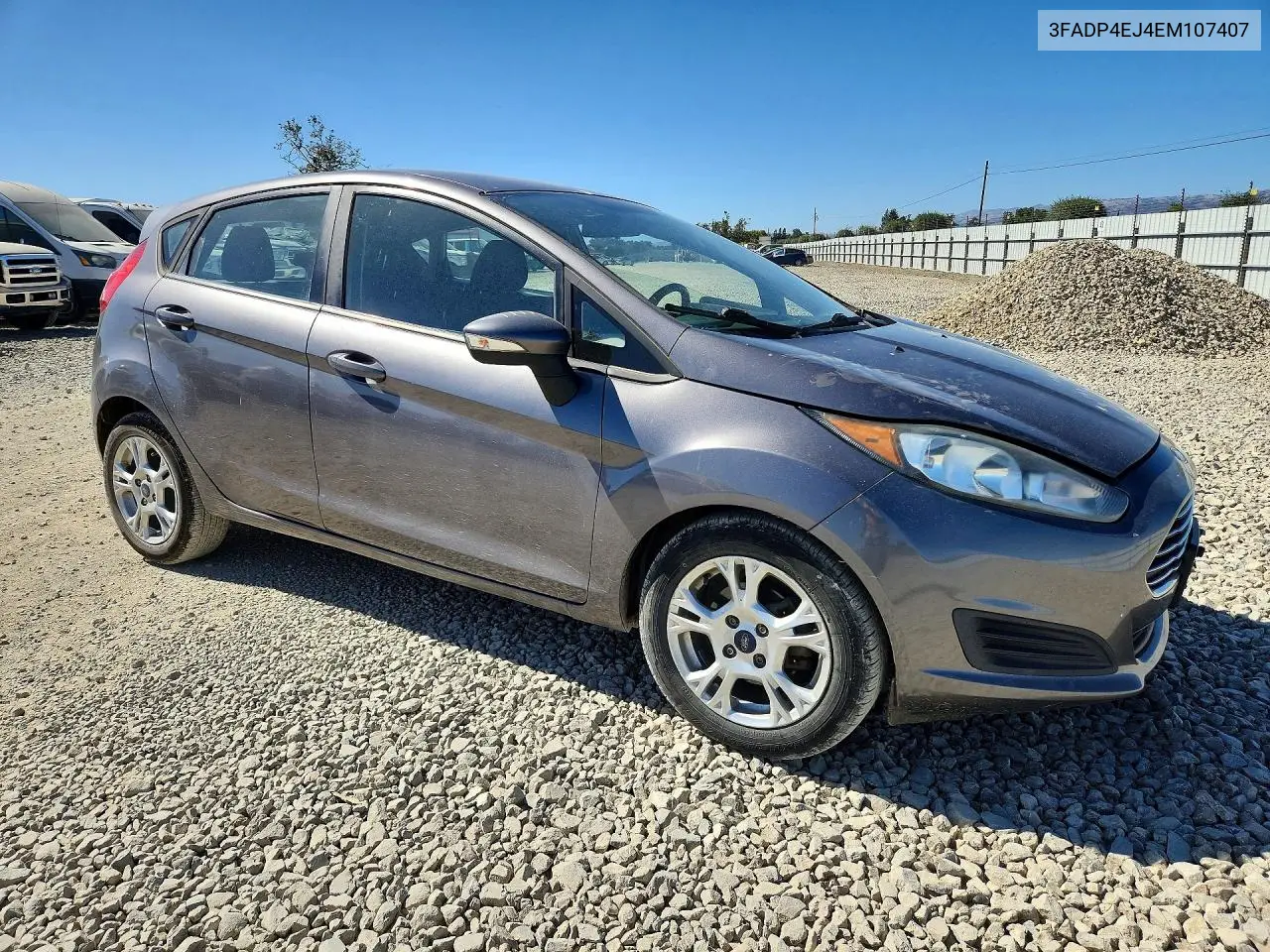 2014 Ford Fiesta Se VIN: 3FADP4EJ4EM107407 Lot: 61551526
