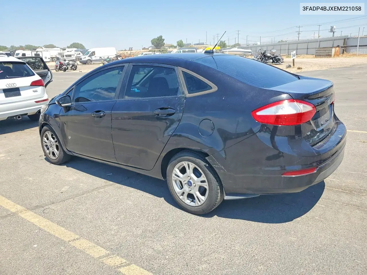 2014 Ford Fiesta Se VIN: 3FADP4BJXEM221058 Lot: 61595646