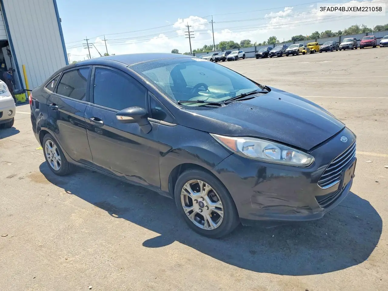2014 Ford Fiesta Se VIN: 3FADP4BJXEM221058 Lot: 61595646