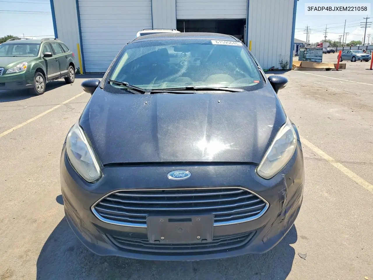 2014 Ford Fiesta Se VIN: 3FADP4BJXEM221058 Lot: 61595646