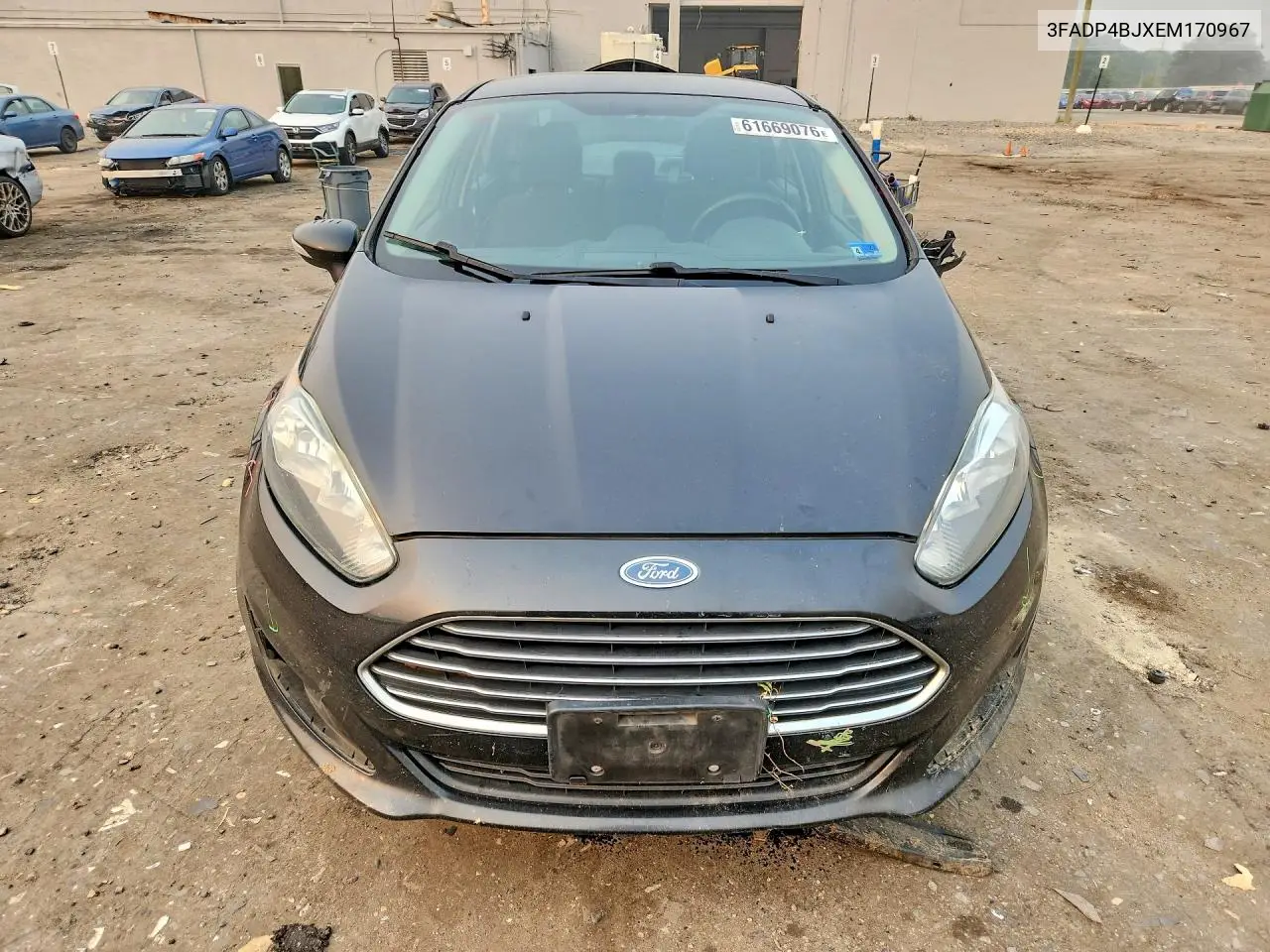 2014 Ford Fiesta Se VIN: 3FADP4BJXEM170967 Lot: 61669076