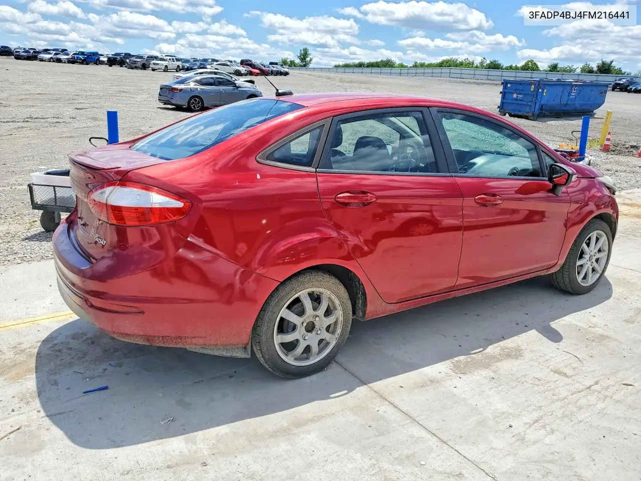 3FADP4BJ4FM216441 2015 Ford Fiesta Se