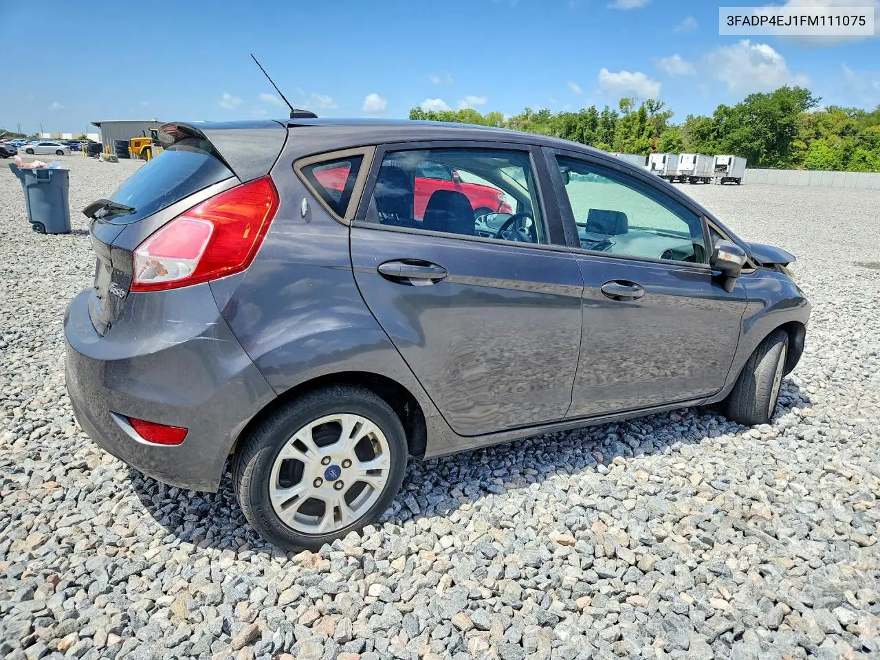 2015 Ford Fiesta Se VIN: 3FADP4EJ1FM111075 Lot: 59404676
