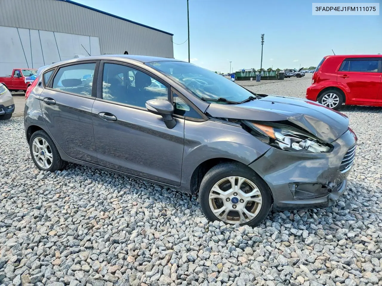 2015 Ford Fiesta Se VIN: 3FADP4EJ1FM111075 Lot: 59404676