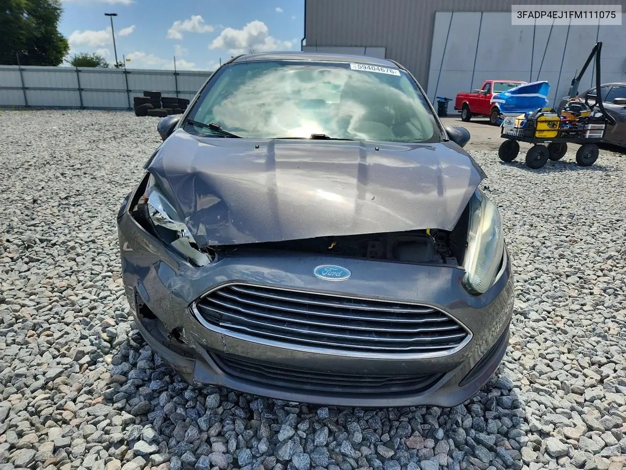 2015 Ford Fiesta Se VIN: 3FADP4EJ1FM111075 Lot: 59404676
