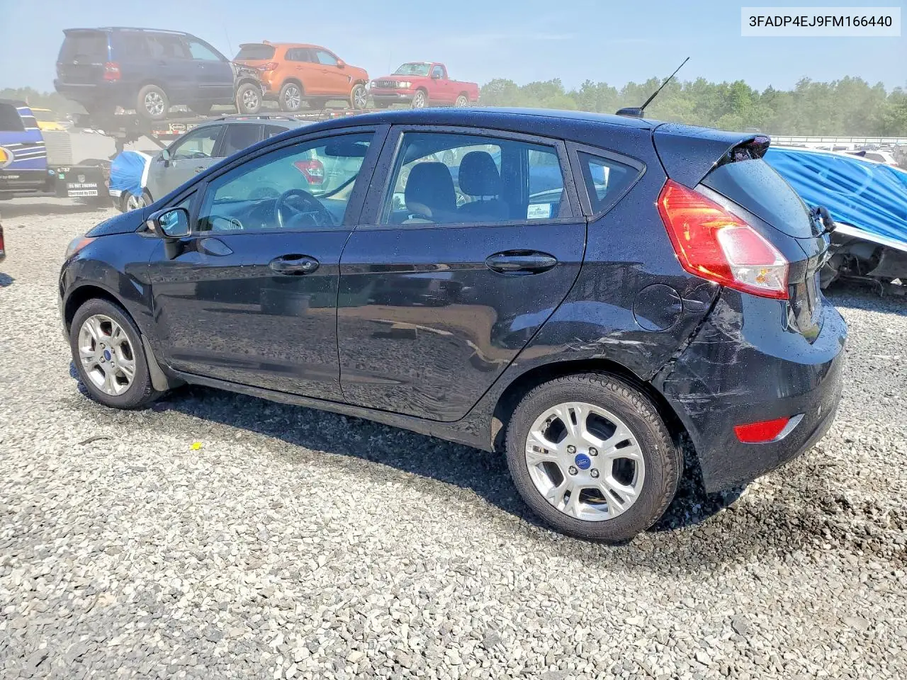 2015 Ford Fiesta Se VIN: 3FADP4EJ9FM166440 Lot: 60358596