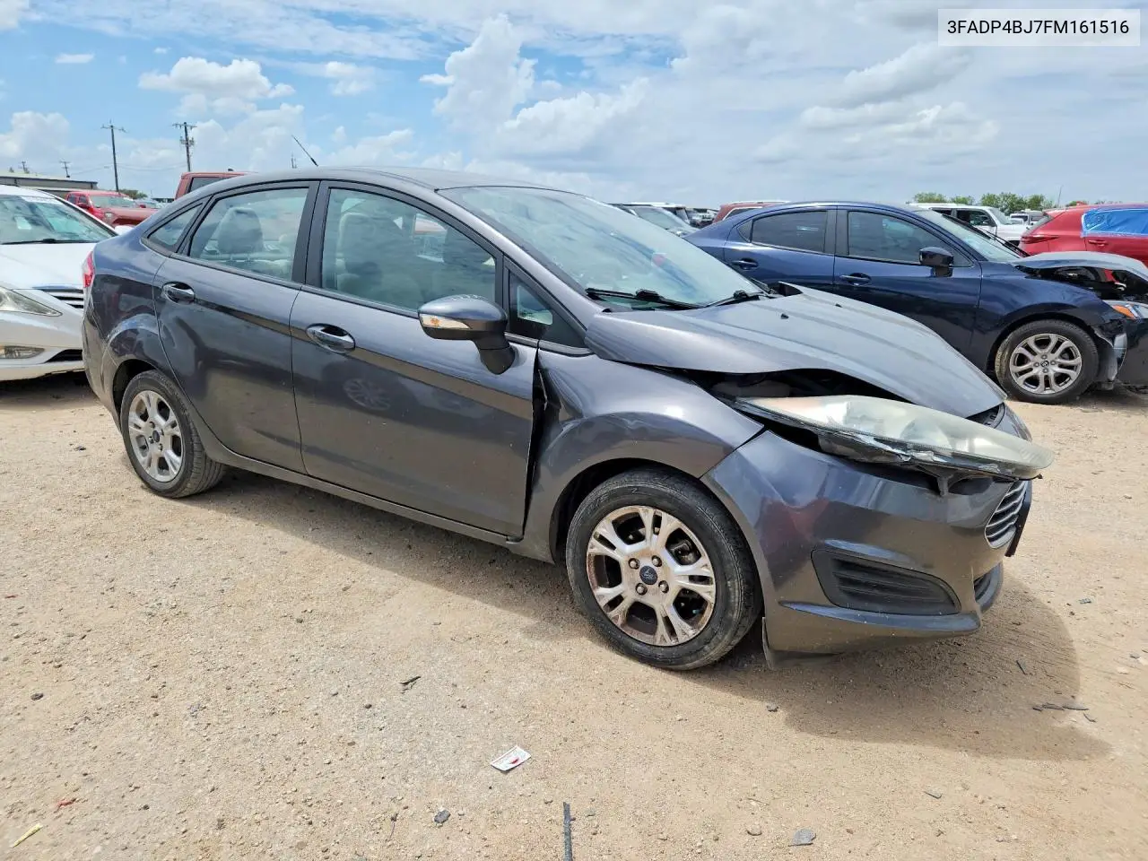2015 Ford Fiesta Se VIN: 3FADP4BJ7FM161516 Lot: 60797006
