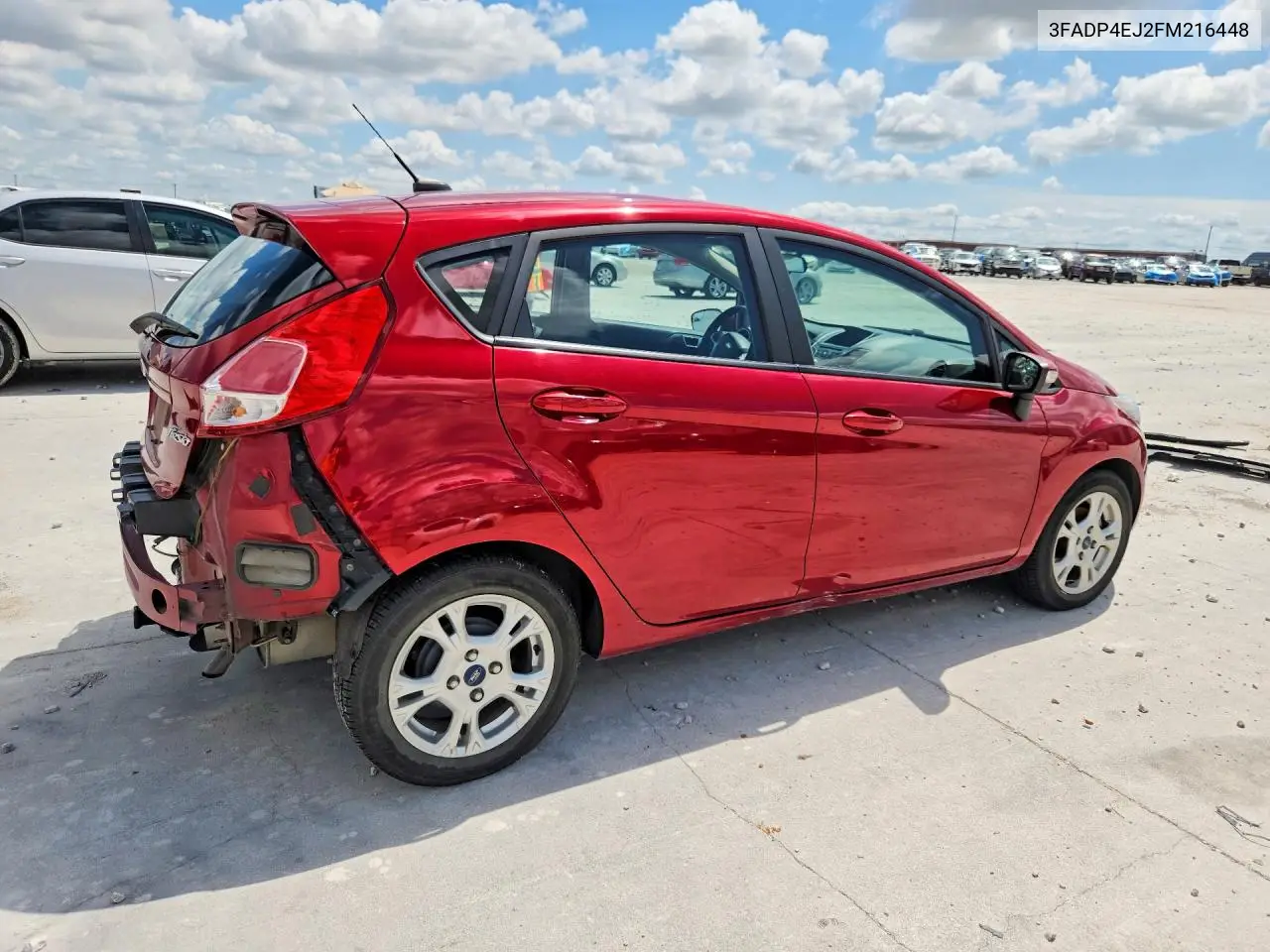 2015 Ford Fiesta Se VIN: 3FADP4EJ2FM216448 Lot: 60834556