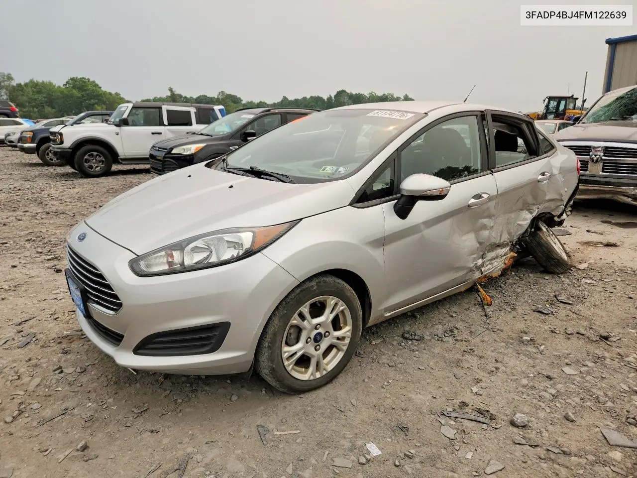 2015 Ford Fiesta Se VIN: 3FADP4BJ4FM122639 Lot: 61174776