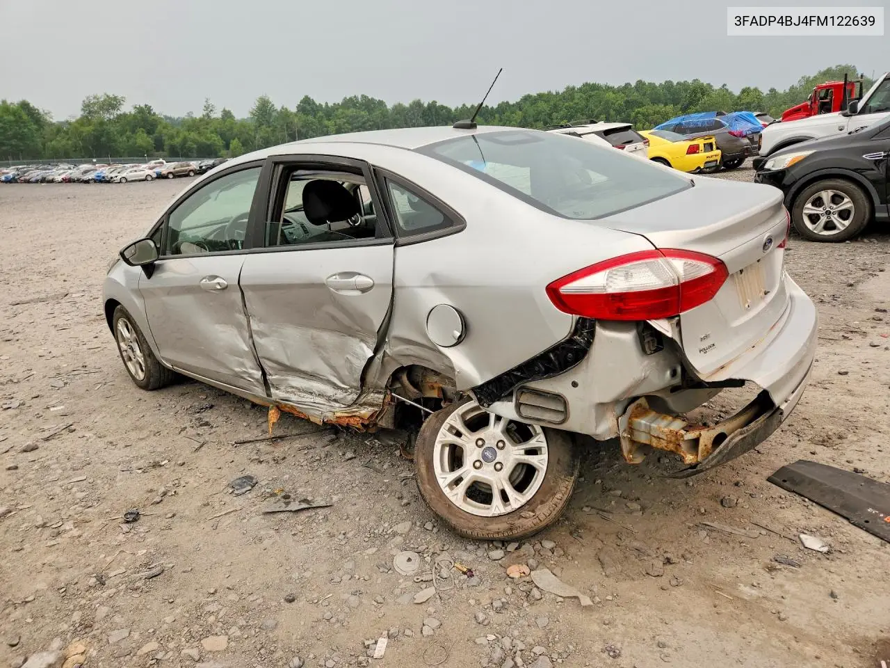 2015 Ford Fiesta Se VIN: 3FADP4BJ4FM122639 Lot: 61174776