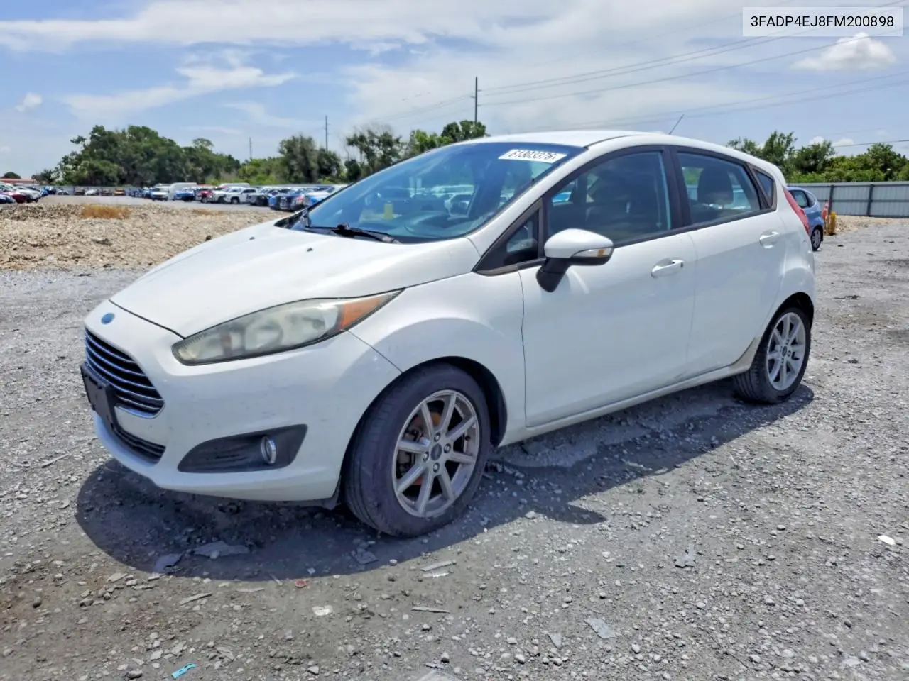 2015 Ford Fiesta Se VIN: 3FADP4EJ8FM200898 Lot: 61303376