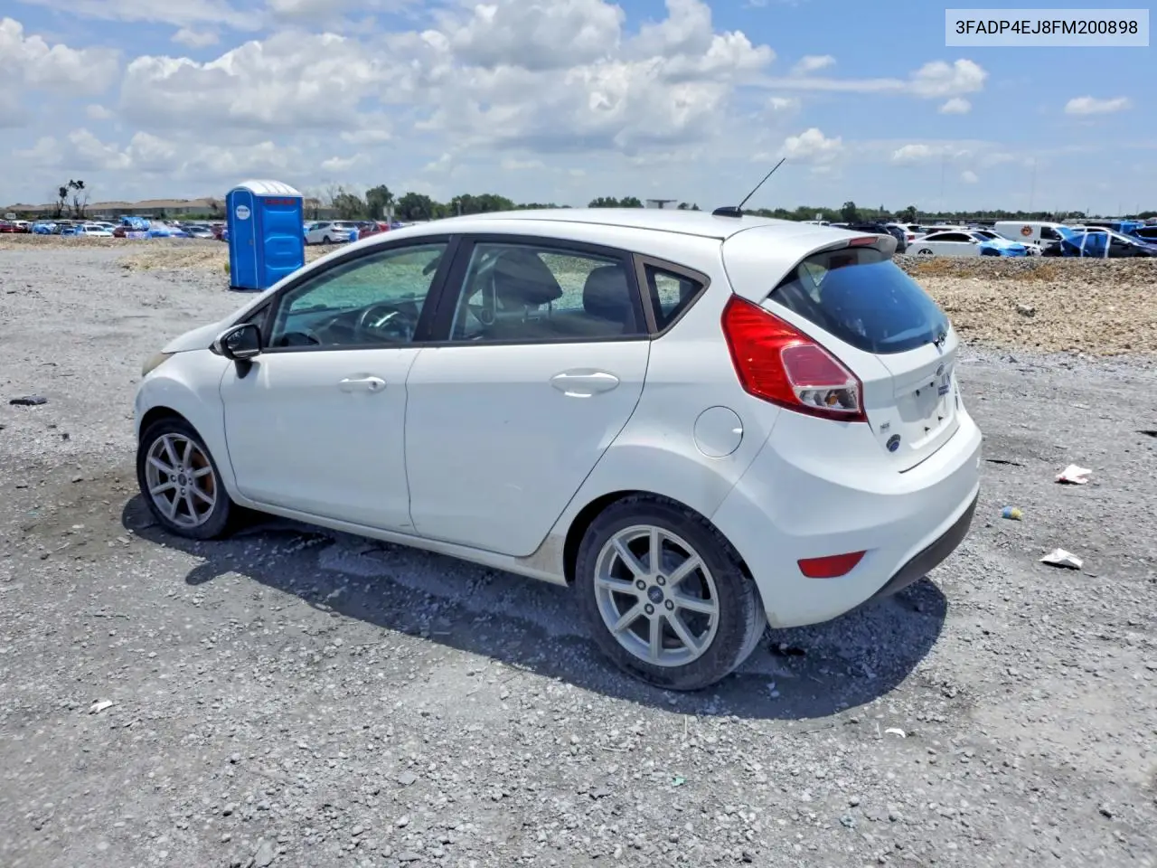 2015 Ford Fiesta Se VIN: 3FADP4EJ8FM200898 Lot: 61303376