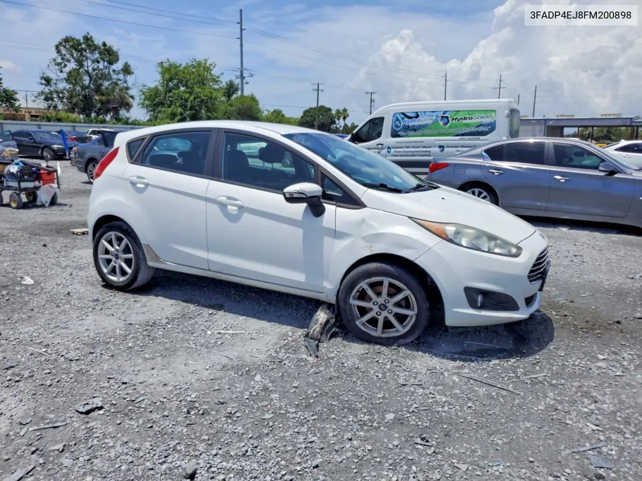 2015 Ford Fiesta Se VIN: 3FADP4EJ8FM200898 Lot: 61303376