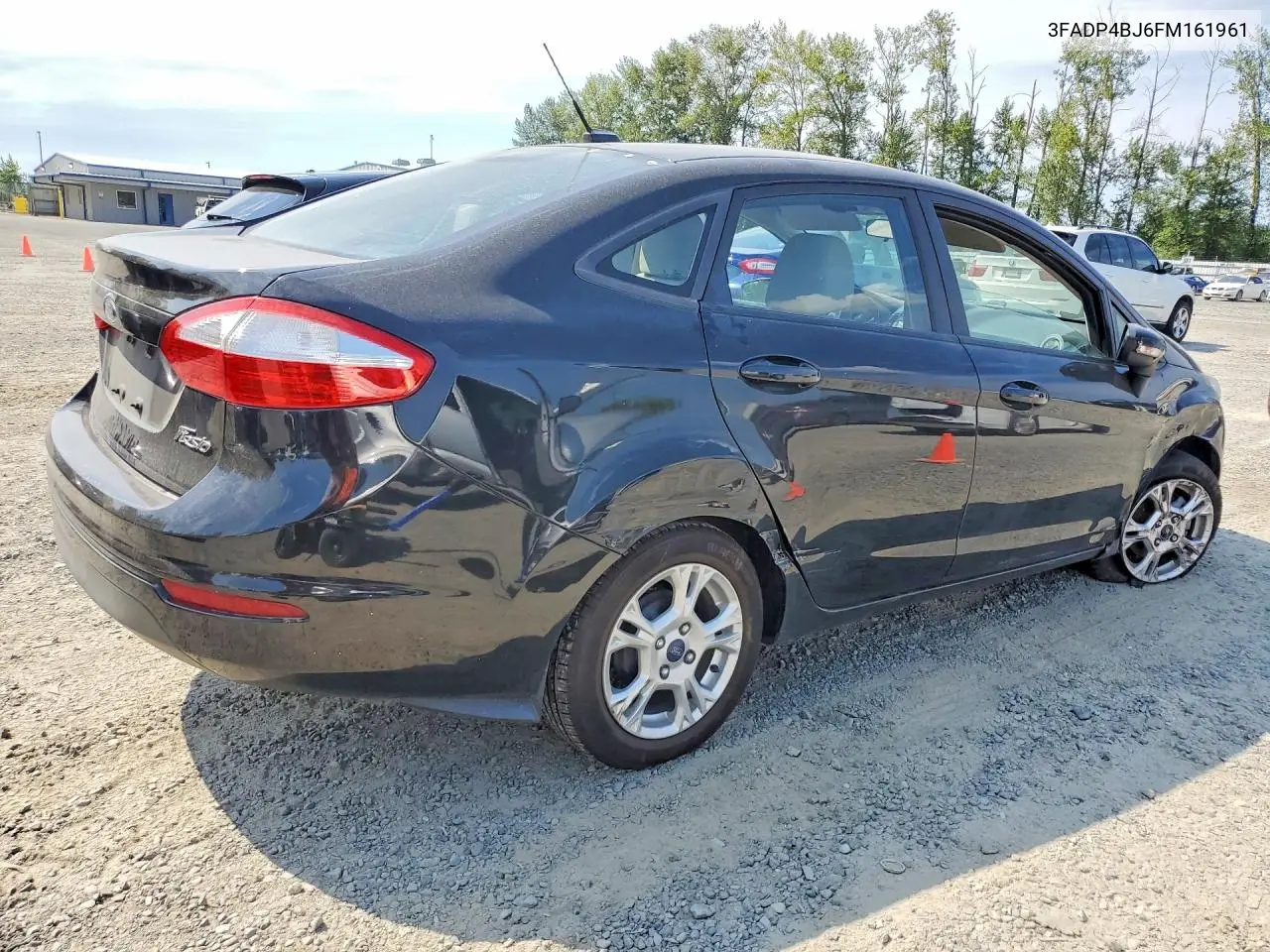 2015 Ford Fiesta Se VIN: 3FADP4BJ6FM161961 Lot: 61364386
