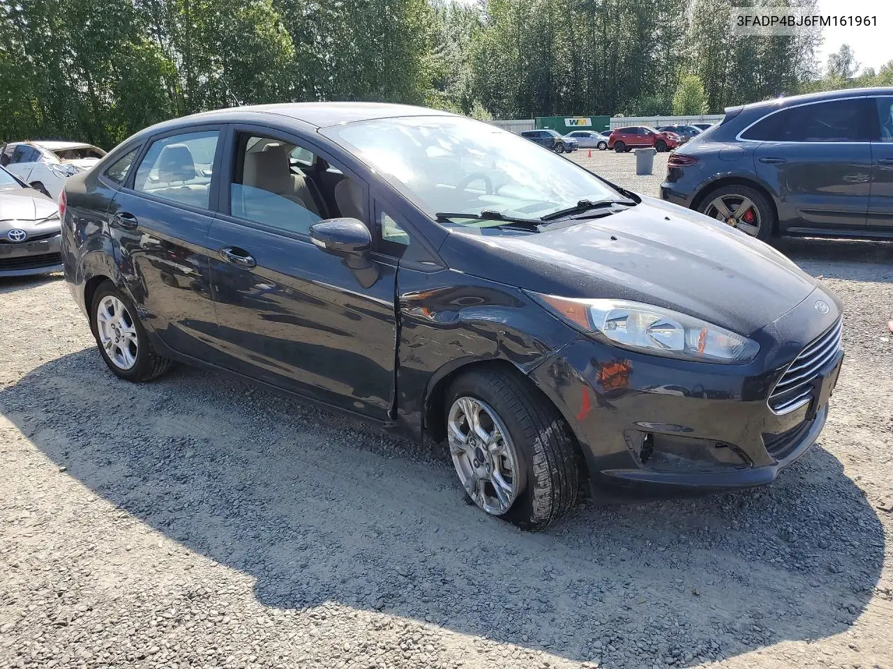 2015 Ford Fiesta Se VIN: 3FADP4BJ6FM161961 Lot: 61364386