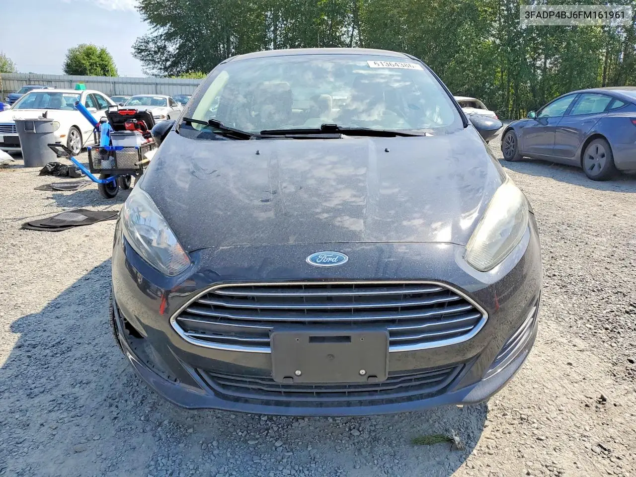 2015 Ford Fiesta Se VIN: 3FADP4BJ6FM161961 Lot: 61364386