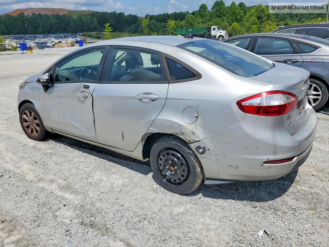 2015 Ford Fiesta Se VIN: 3FADP4BJXFM210594 Lot: 61429846