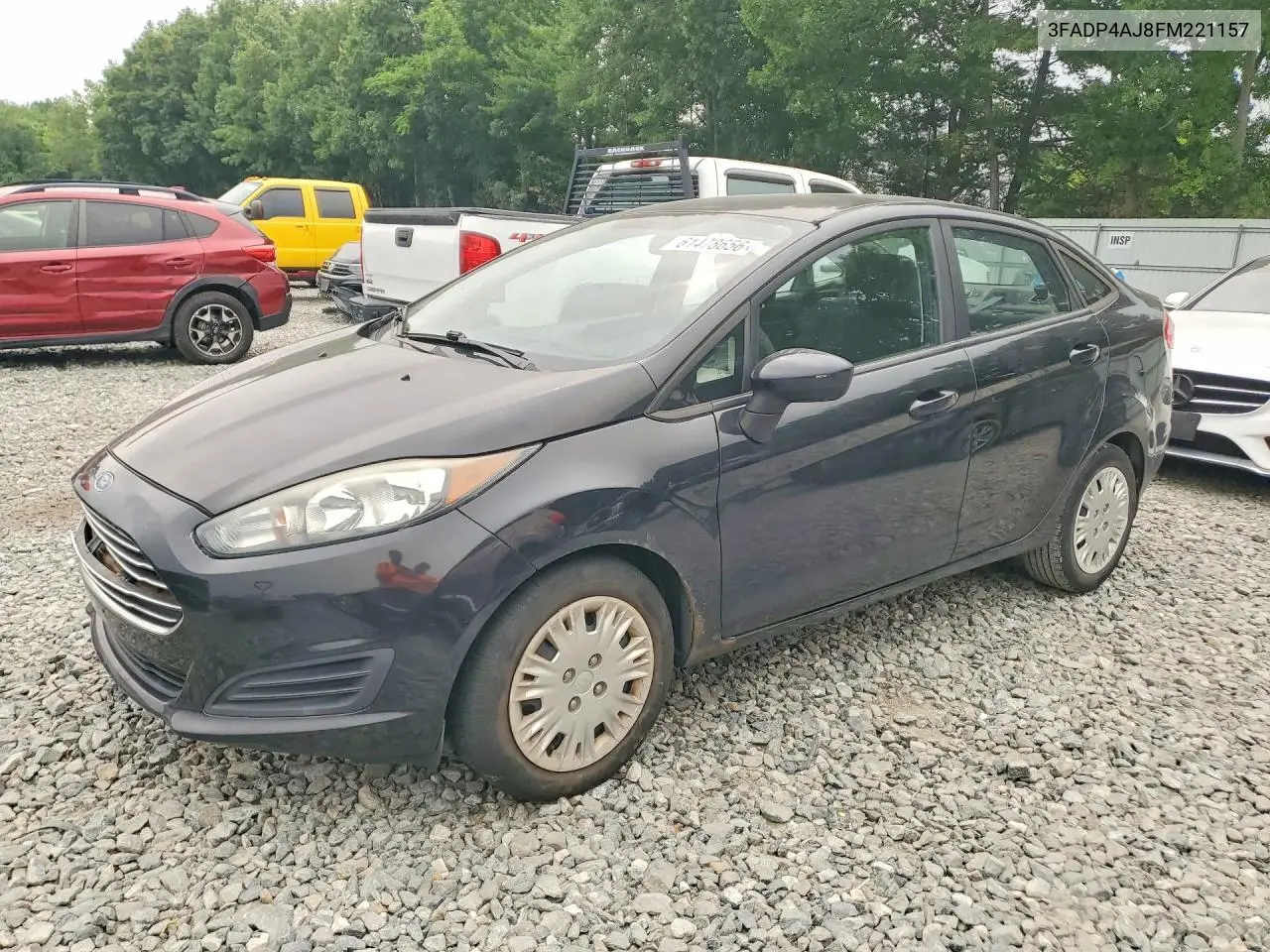 2015 Ford Fiesta S VIN: 3FADP4AJ8FM221157 Lot: 61478656