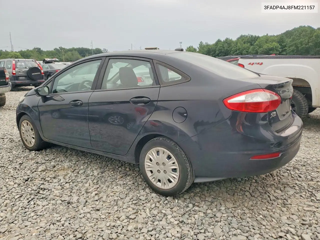 2015 Ford Fiesta S VIN: 3FADP4AJ8FM221157 Lot: 61478656