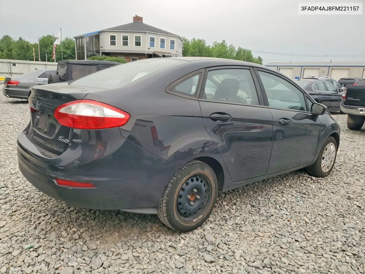 2015 Ford Fiesta S VIN: 3FADP4AJ8FM221157 Lot: 61478656