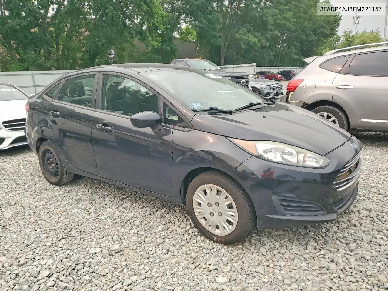 2015 Ford Fiesta S VIN: 3FADP4AJ8FM221157 Lot: 61478656