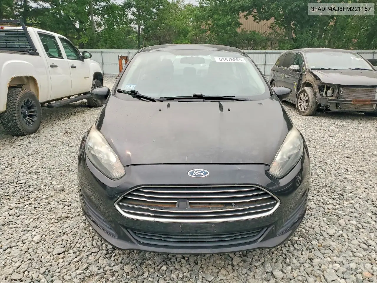 2015 Ford Fiesta S VIN: 3FADP4AJ8FM221157 Lot: 61478656