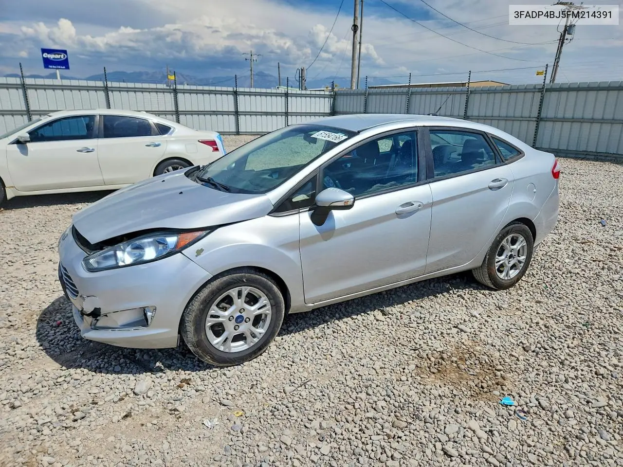 2015 Ford Fiesta Se VIN: 3FADP4BJ5FM214391 Lot: 61554166