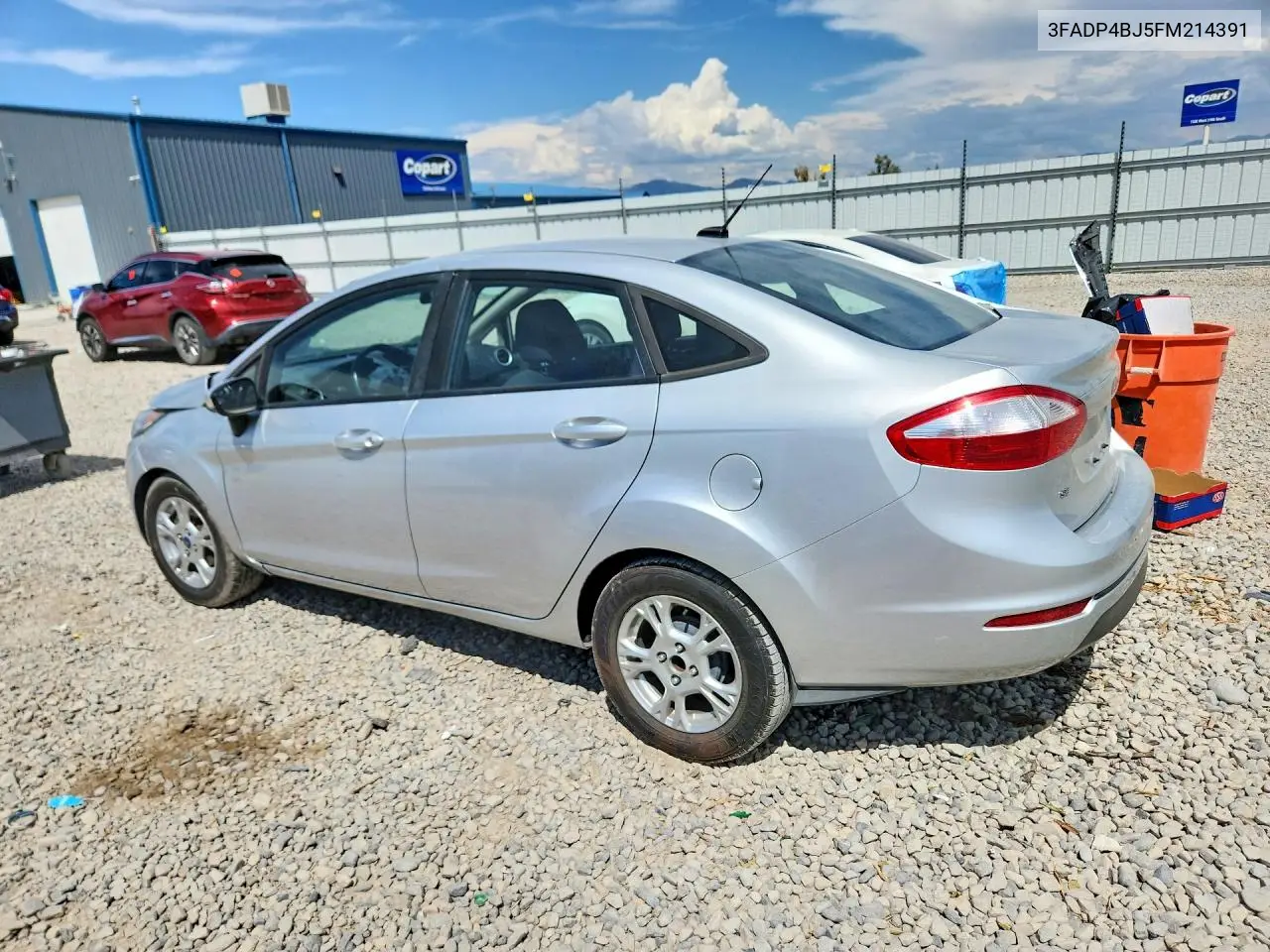 2015 Ford Fiesta Se VIN: 3FADP4BJ5FM214391 Lot: 61554166