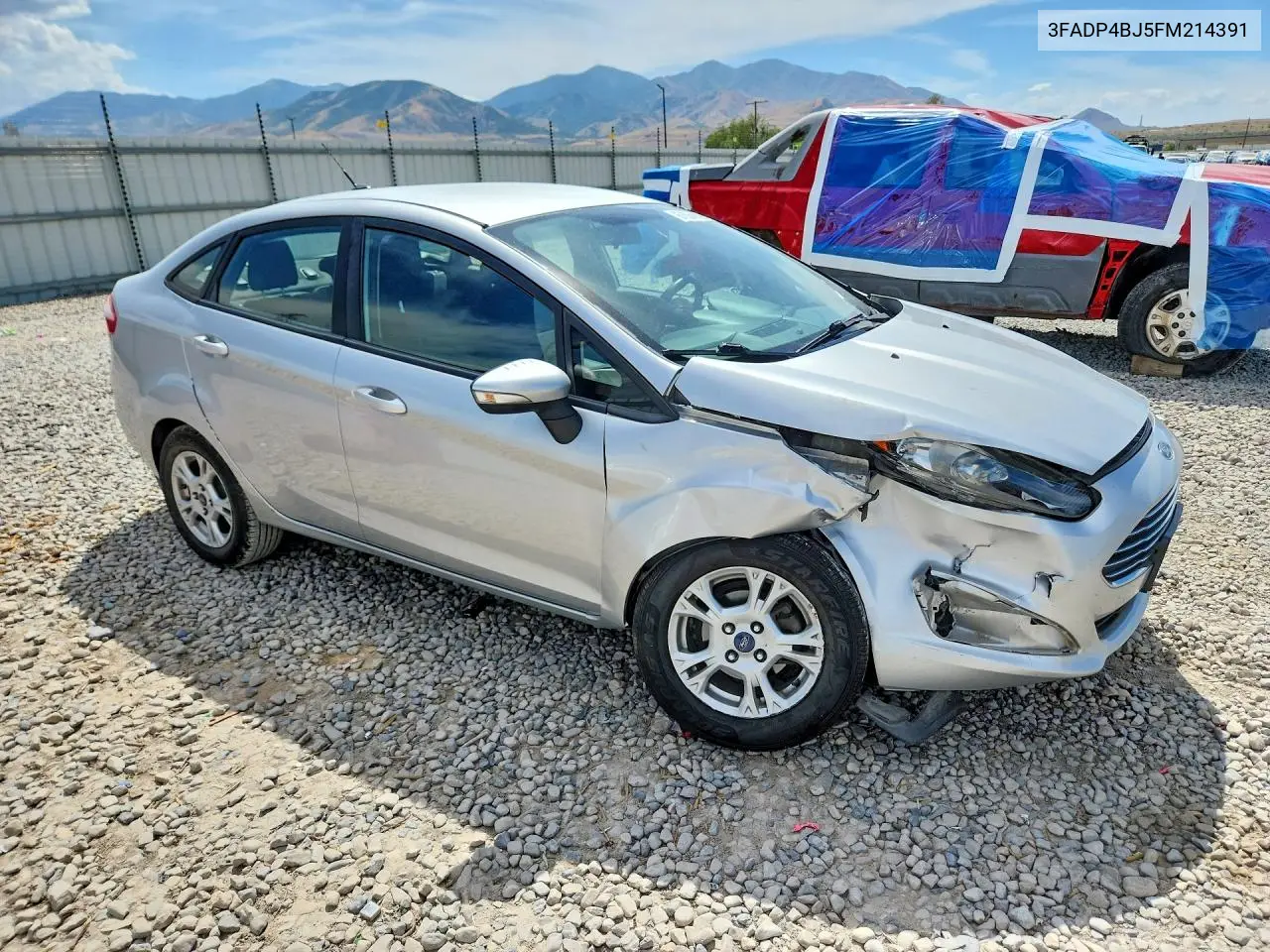 2015 Ford Fiesta Se VIN: 3FADP4BJ5FM214391 Lot: 61554166