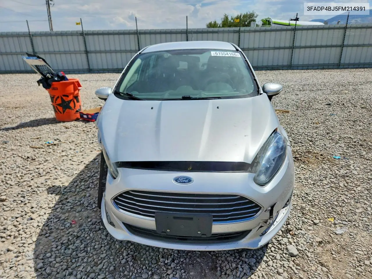 2015 Ford Fiesta Se VIN: 3FADP4BJ5FM214391 Lot: 61554166