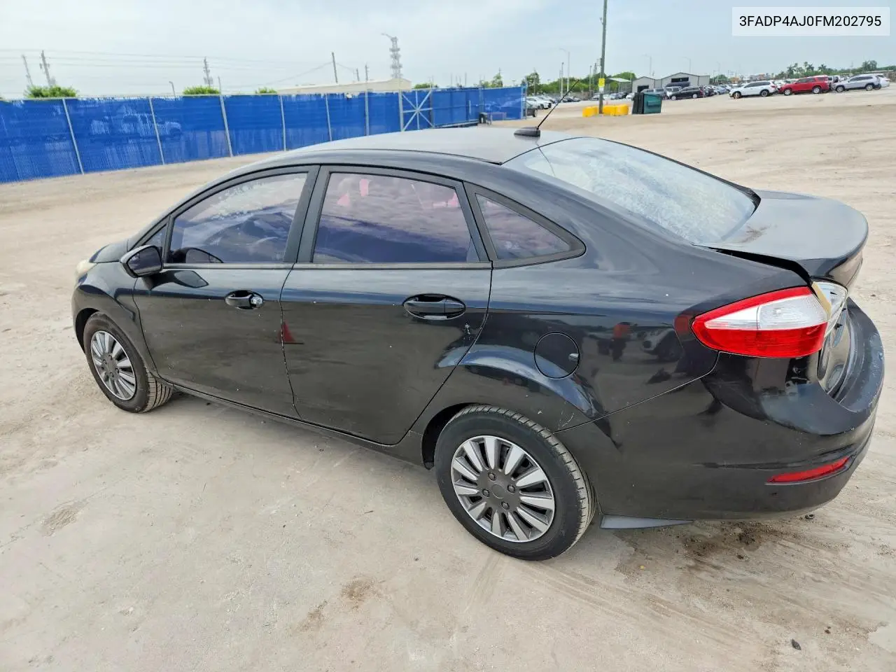 2015 Ford Fiesta S VIN: 3FADP4AJ0FM202795 Lot: 61592016