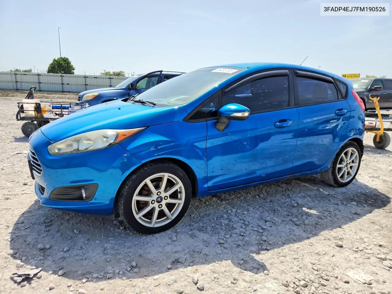 2015 Ford Fiesta Se VIN: 3FADP4EJ7FM190526 Lot: 85458765