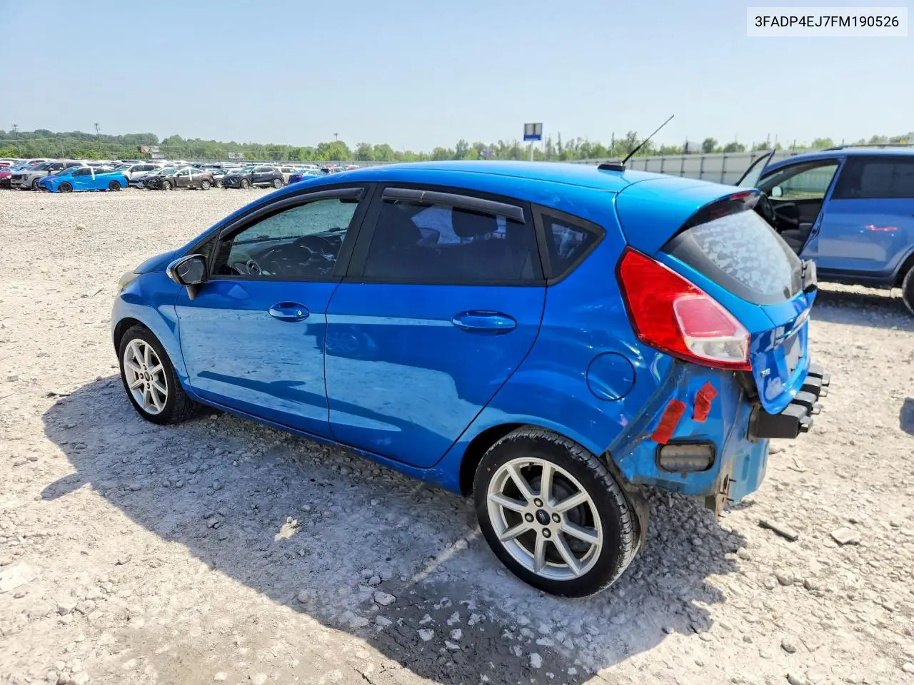 2015 Ford Fiesta Se VIN: 3FADP4EJ7FM190526 Lot: 85458765