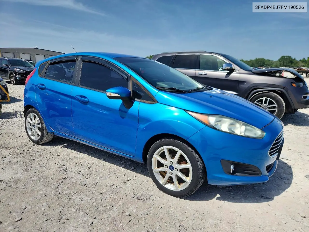 2015 Ford Fiesta Se VIN: 3FADP4EJ7FM190526 Lot: 85458765